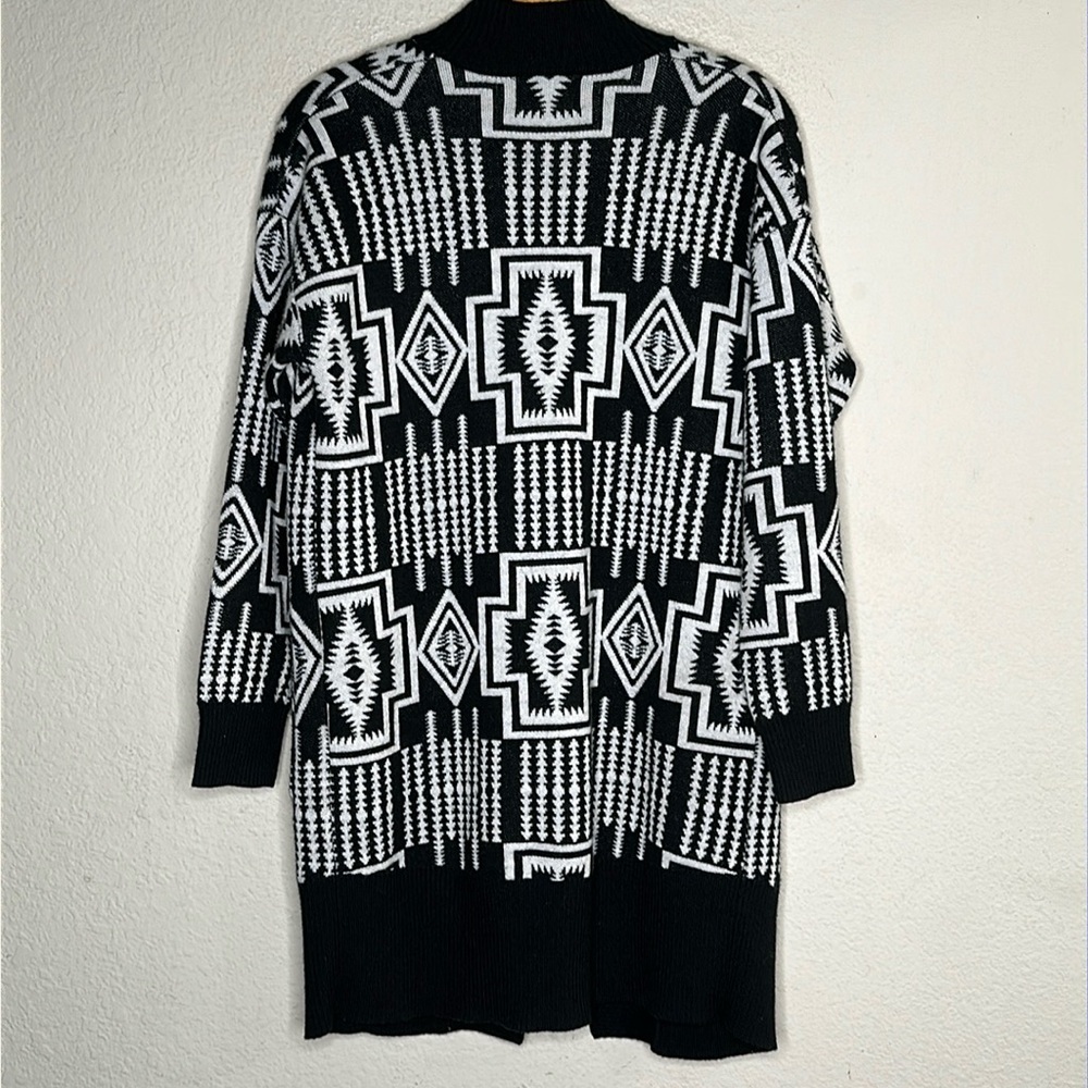 Pendleton Wool Black And White Aztec Southwestern… - image 7